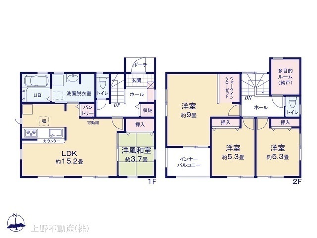 間取図/区画図:図面と異なる場合は現況を優先