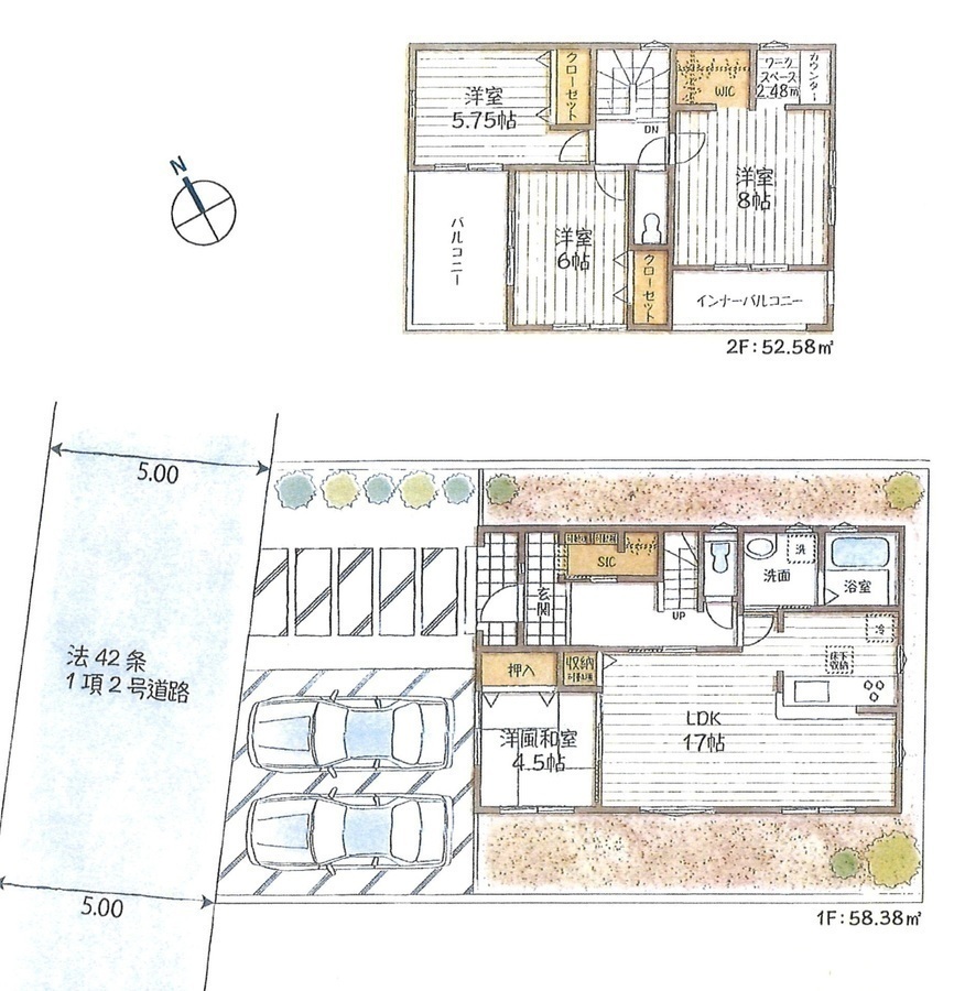 間取図/区画図: