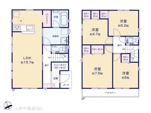 間取図/区画図:図面と異なる場合は現況を優先