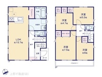 間取図/区画図:図面と異なる場合は現況を優先