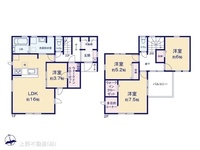 間取図/区画図:図面と異なる場合は現況を優先
