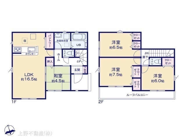 間取図/区画図:図面と異なる場合は現況を優先