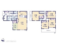 間取図/区画図:図面と異なる場合は現況を優先