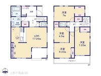 間取図/区画図:図面と異なる場合は現況を優先