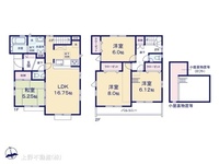 間取図/区画図:図面と異なる場合は現況を優先
