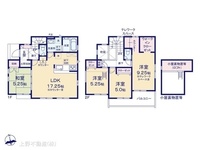 間取図/区画図:図面と異なる場合は現況を優先