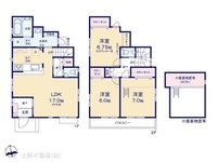 間取図/区画図:図面と異なる場合は現況を優先