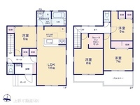 間取図/区画図:図面と異なる場合は現況を優先